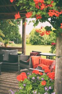 Holiday house with landscape garden