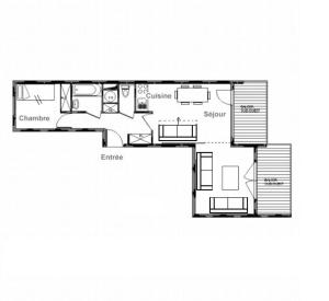 Résidence Murgers - Appartement lumineux · A proximité des pistes · Balcon MAE-2934