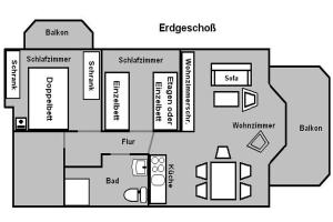 Haus Düne 5 Wohnung 1