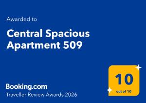 Central Spacious Apartment 509