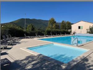 Bright studio with balcony
