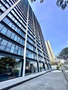 Luxury loft with tub and city view!