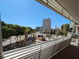 Bright 2 Bedroom Apartment with 2 Terraces Pool and Parking near Diagonal Mar Beach