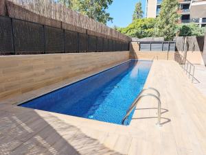 Bright 2 Bedroom Apartment with 2 Terraces Pool and Parking near Diagonal Mar Beach