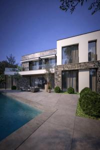 Luxury Villa Aventura with Pool Spa and Sea View Zagora