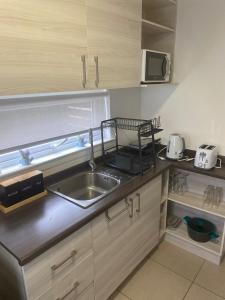 House in a residential neighborhood