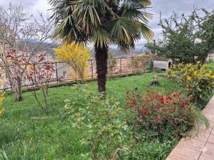 Giardino San Gerardo Maiella vista Castello e con parcheggio interno privato