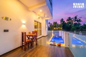 StayVista at Dynast - By the Beach with Pool, Lawn