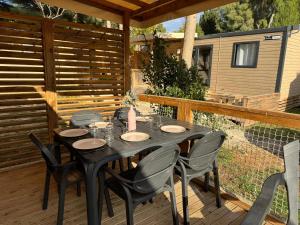 Mobil home Premium - 6p - Camping 4 étoiles - Face à la mer - ménage compris