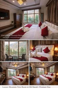 Hotel oscar Mountain Retreat Near To Old Manali Luxury Room With Mountain & Orchid View Luxury Rooms with Best View !!!!!!!