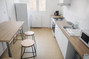 Appart 3 lits proche de commerces et mer avec Clim