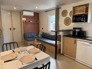 Mobil home Premium - 6p - Camping 4 étoiles - Face à la mer - ménage compris
