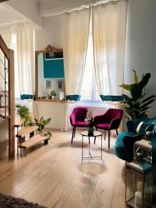 Charming spacious duplex Vieux Nice, 6 people