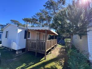 Mobilhome Calina camping 4 etoiles les viviers Cap-Ferret