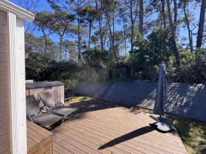 Mobilhome Calina camping 4 etoiles les viviers Cap-Ferret