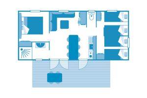 Cottage 6p 3Bdrms AirCon
