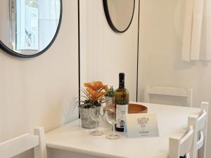 Cozy Apartment in Skala Fourkas,2 BR, 100mBeach