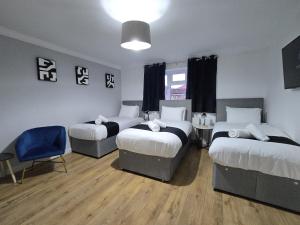 5BR 5BA House with Free Parking for Family and Corporate