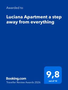 Luciana Apt - 3 min train to FCO Airport & Fiera