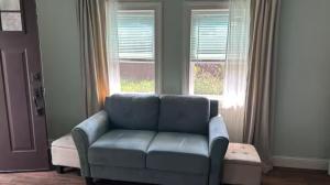 Terrific cozy studio space with kitchenette and patio