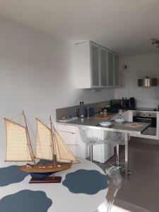 Charmant studio vue dunes à 400m de la plage