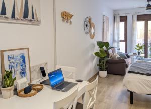 Chic Studio with Castle View Balcony and AC