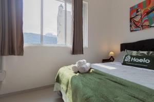 Confortável com vista para o Cristo