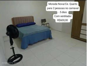 Suíte maior com ventilador