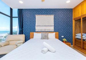 Căn hộ biển Aria Vũng Tàu Resort, cách Bãi Sau 3km, hồ bơi và bãi tắm riêng
