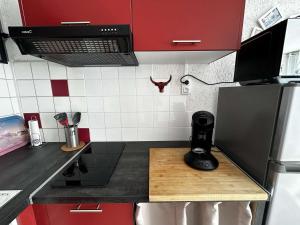 Studio climatisé, au bord de la plage - 3 pers. - FR-1-250-331