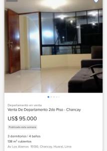 CHANCAY 2do Piso Departamento