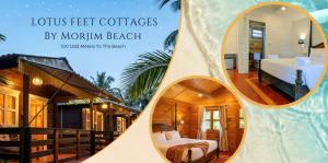 Lotus Feet Cottages, 100 Odd Meters from Morjim Beach