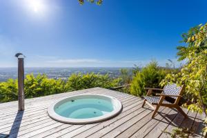 lodge-bélvédere sur les hauteurs de vichy