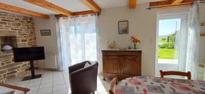 Maison sur jardin clos au calme à la campagne et proche des plages