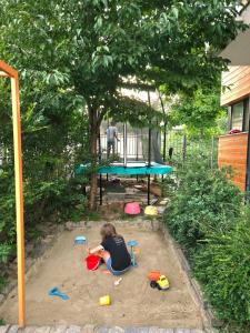 Ma-Bebe Summer PlayHouse --- Family Oasis, Lake and Woods, Jacuzzi, Sauna, Playground --- Outside guests are not allowed