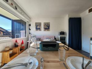 Studio cosy pour 4 pers. avec balcon et animaux acceptés à Samoëns - FR-1-629-138