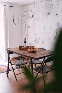 Bohemian apartment with internal balcony