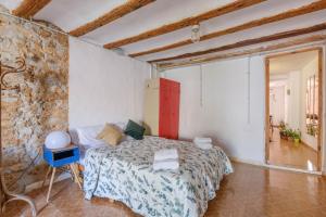 Bohemian apartment with internal balcony