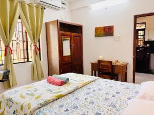 The YelloMello House 1BHK fast Wi-Fi AC Pet-Friendly Cosy Cottage