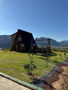 Cabana Kattegat, luxo, jacuzzi, lareira, vista espetacular