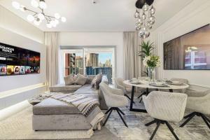 High Floor Burj view in Peninsula One Community