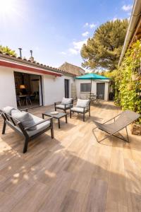 Villa Les Oursinières, à pied de la plage