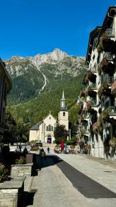 Le 41 du Lyret - Appartement type studio pour deux avec vue sur les Aiguilles dans Chamonix Centre