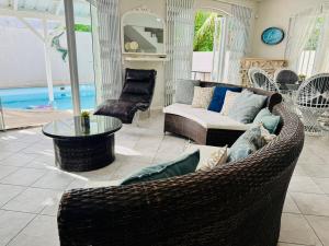 Peaceful villa with private pool and slides