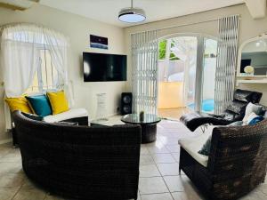 Peaceful villa with private pool and slides