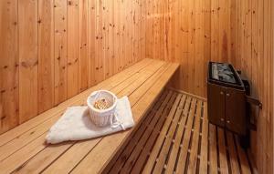 Ocean Front Home In Saltum With Sauna A12214