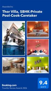 Thor Villa, 5BHK-Private Pool-Cook-Caretaker