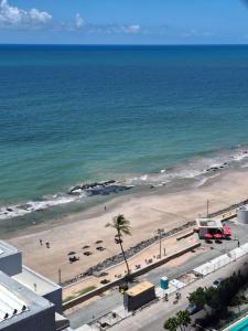 Flat vista mar em Boa Viagem próximo a praia e aeroporto