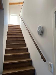 Wooden house idyll near the lake