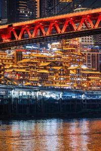重庆 Suli Hotel Chongqing,1 Min Walk to Metro,Near Jiefangbei&Hongya Cave,International guest-friendly,Fr 酒店 客房
